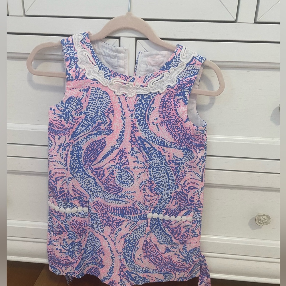 Lilly Pulitzer Paisley Shift Dress 3t